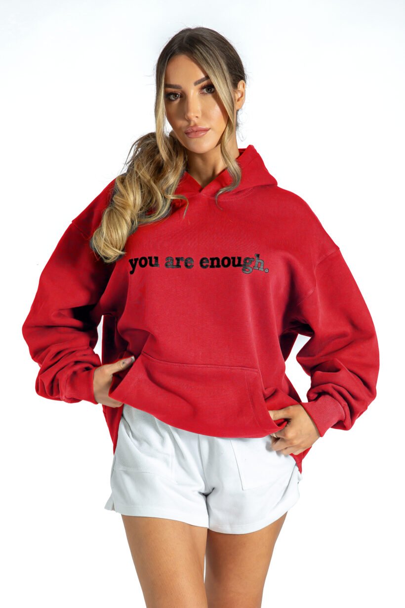 Enough img red black