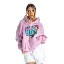 To the 80's light pink front